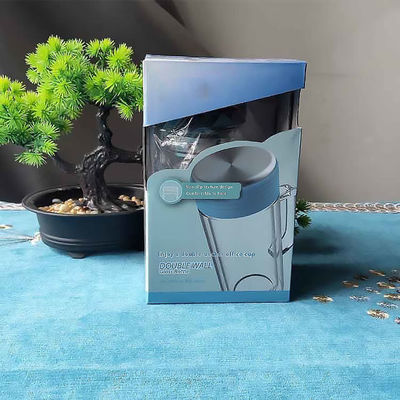 400 ml capaciteit Persoonlijke vacuüm geïsoleerde sublimatie lege glazen waterfles voor mannen