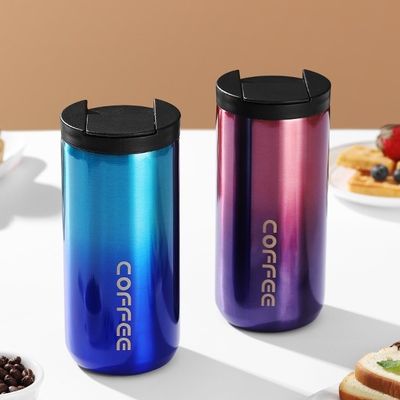 Roestvrij staal 350/500 ml Custom Logo Draagbare lekvrije vacuümgeïsoleerde koffiebeker