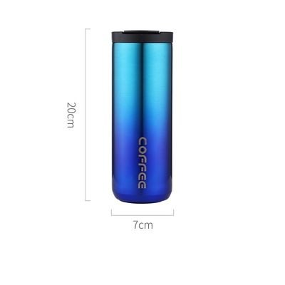 Roestvrij staal 350/500 ml Custom Logo Draagbare lekvrije vacuümgeïsoleerde koffiebeker