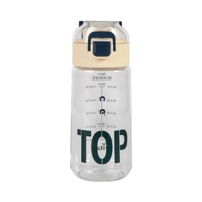 480 ml Tritan plastic waterfles met toepasselijk kokend water en tijdstempel