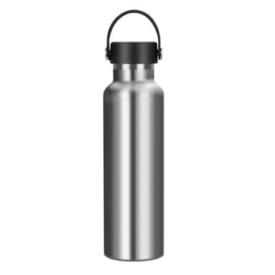 Geïsoleerde sportfles met deksel 500 ml aangepaste roestvrijstalen waterfles