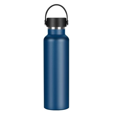 Geïsoleerde sportfles met deksel 500 ml aangepaste roestvrijstalen waterfles