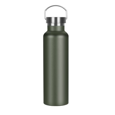 Geïsoleerde sportfles met deksel 500 ml aangepaste roestvrijstalen waterfles