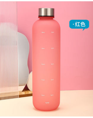 Time Mark 1L PP plastic waterbeker voor reizen bij hoge temperaturen en klantgerichte service