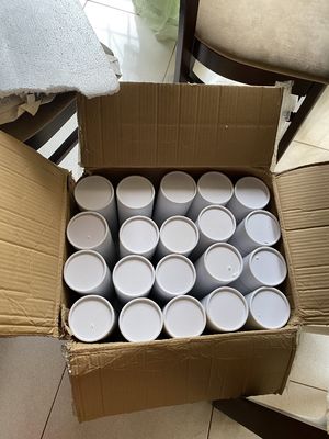 Hergebruikbare kristalsteen glas waterfles met een chique ontwerp voor meisjes 500 ml Draagbaar