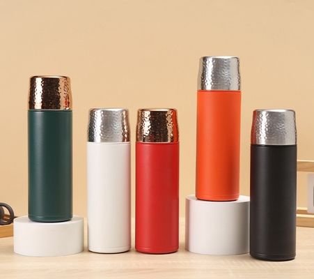 Productie Straight Cup 316 van roestvrij staal Spring Cap Cup lekvrije buitenthermos