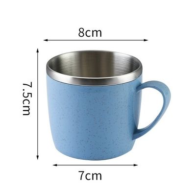 Gepersonaliseerde Kleur Dubbele Wand Vacuüm Roestvrij Staal Iced Coffee Tumbler Mug en Direct