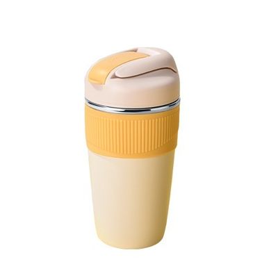 350 ml 480 ml Leuke Dubbelwand Reisbeker Koffie Geïsoleerde Tumbler Vacuüm Thermische Kop Met Stro