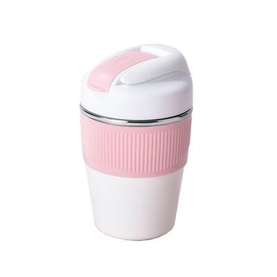 350 ml 480 ml Leuke Dubbelwand Reisbeker Koffie Geïsoleerde Tumbler Vacuüm Thermische Kop Met Stro