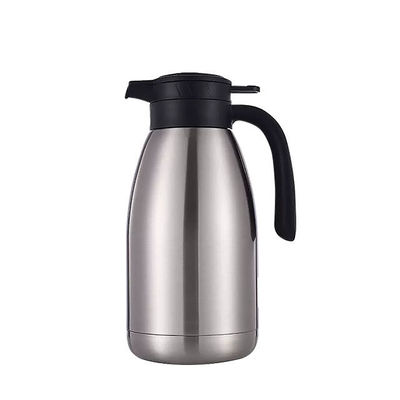 Vacuümflessen Isolatie van roestvrij staal Koffiekan 2 liter pot voor huishoudelijke warme thee