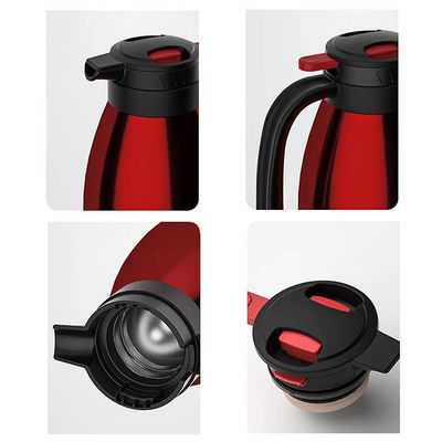 Vacuüm elektrische ketel roestvrij staal koffiepot 2.0L dubbele laag aangepast logo