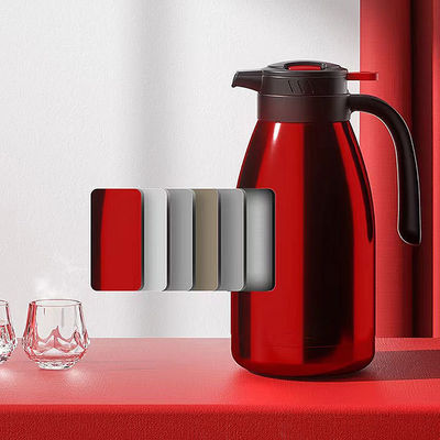 Vacuüm elektrische ketel roestvrij staal koffiepot 2.0L dubbele laag aangepast logo