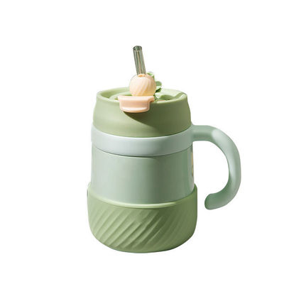 Dubbele wand roestvrij staal reis koffie thermo tumbler voor herbruikbaar en aangepast logo