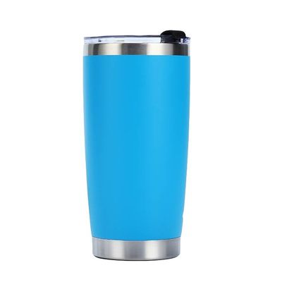 Custom kleurrijke 20oz dubbelwand roestvrij staal vacuüm geïsoleerd lekvrij glas met deksel