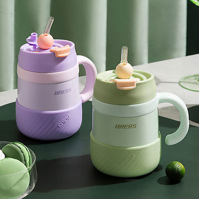 Dubbele wand roestvrij staal reis koffie thermo tumbler voor herbruikbaar en aangepast logo