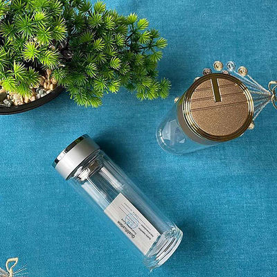 BPA-vrije glazen waterfles voor mannen met aangepast logo Duurzaam en veelzijdig ontwerp