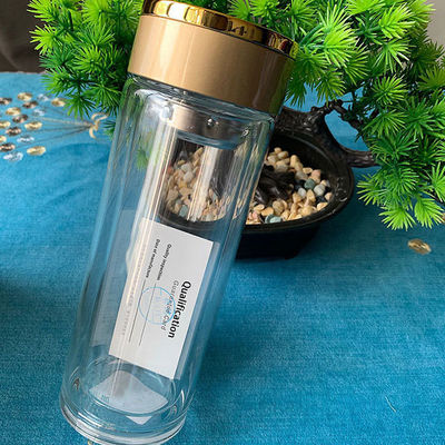 BPA-vrije glazen waterfles voor mannen met aangepast logo Duurzaam en veelzijdig ontwerp