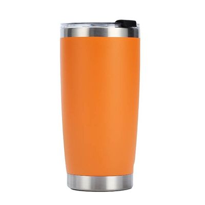 Aanpasbare 20 oz roestvrijstalen tumbler geïsoleerde tumbler met deksel voor reizen