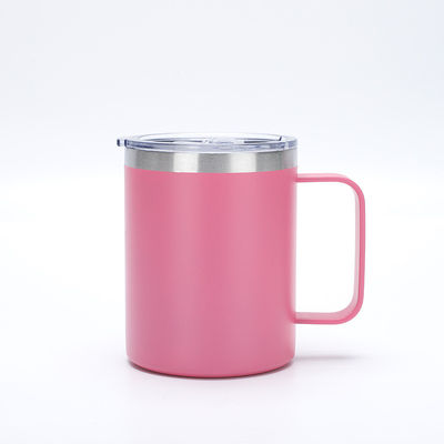 304 roestvrij staal 12OZ geïsoleerde kantoor koffie bier mok met handvat vacuüm tumbler