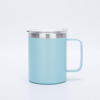 Milieuvriendelijke 12 oz koffiebeker met glijdend deksel en stro