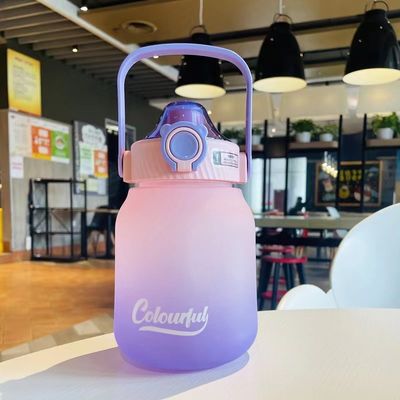 1100 ml/1300 ml lekvrije, op maat gemaakte, bevroren, creatieve drankfles voor buitensport/camping