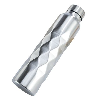 500 g Metalen waterbeker met grote capaciteit Eenwandige Draagbare lekvrije wandelende thermosfles
