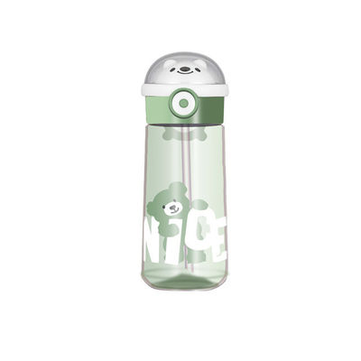 Straw Type 480ml/620ml Kinderen Plastic Waterbeker voor Gym Sport Reizen Kamperen Wandelen