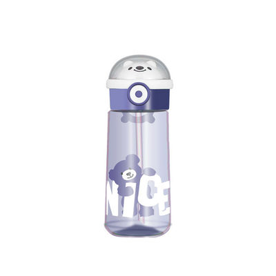 Straw Type 480ml/620ml Kinderen Plastic Waterbeker voor Gym Sport Reizen Kamperen Wandelen