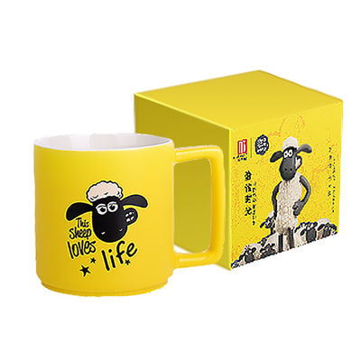 Gepersonaliseerd logo Acceptabel Sublimatie Blank Latte Moderne koffie Luxe Porseleinen mokken voor vriendje