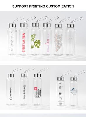 300 ml / 400 ml / 500 ml Custom Pattern Plastic Flask Perfect voor Outdoor Sports Kettle en TOUR