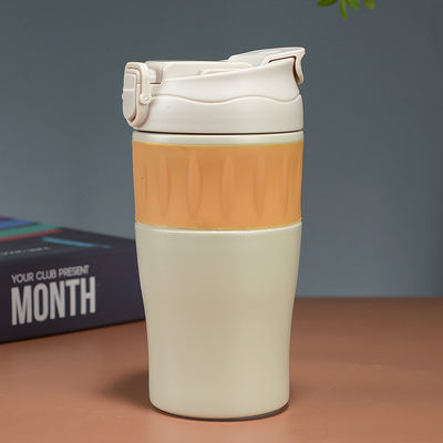 500 ml roestvrij staal dubbele wand draagbare tumbler met stro deksel voor aangepaste kleur buiten