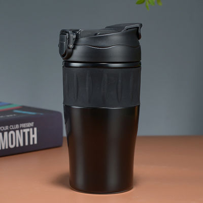 500 ml roestvrij staal dubbele wand draagbare tumbler met stro deksel voor aangepaste kleur buiten