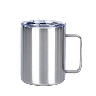 Roestvrij staal geïsoleerde vacuüm aangepast logo thermische mok 14 oz voor minimalistische koffieliefhebbers onderweg