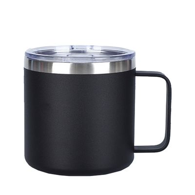 Roestvrij staal geïsoleerde vacuüm aangepast logo thermische mok 14 oz voor minimalistische koffieliefhebbers onderweg
