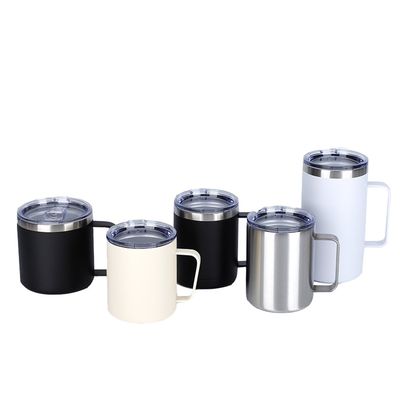 Roestvrij staal geïsoleerde vacuüm aangepast logo thermische mok 14 oz voor minimalistische koffieliefhebbers onderweg