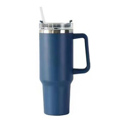 304 roestvrij staal mok vacuüm geïsoleerd 40 oz tumbler met handvat en stro met 1