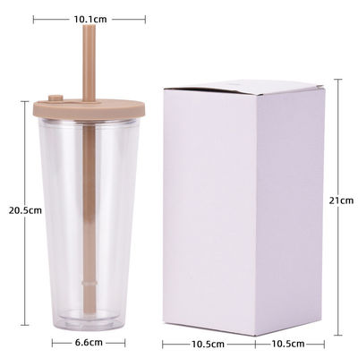 Plastic tumbler herbruikbare Boba bekers Perfect voor thuis restaurant bar hotel en bruiloft behoeften