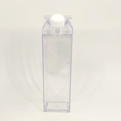 Op maat gemaakte 500 ml transparante voedselkwaliteit plastic lekvrije waterfles Ideaal voor buiten