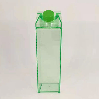 Op maat gemaakte 500 ml transparante voedselkwaliteit plastic lekvrije waterfles Ideaal voor buiten