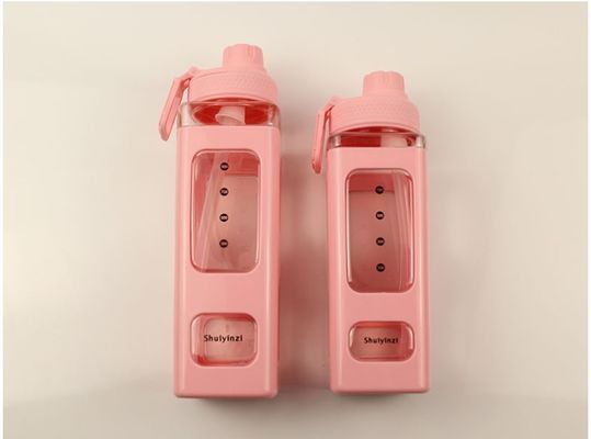 Outdoor sportketel 1000 ml Triitan niet-BPA met tijdsmarkering en anti-corrosiecoating