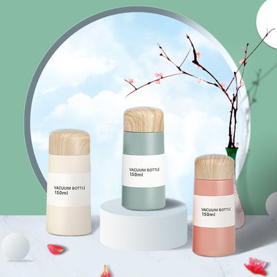 Productie Vacuümflesjes Cute Mini 150ML 250ML Vacuümgeïsoleerde waterfles voor kinderen