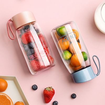 380 ml draagbare sportbeker Plastic waterfles met thermische isolatie prestaties