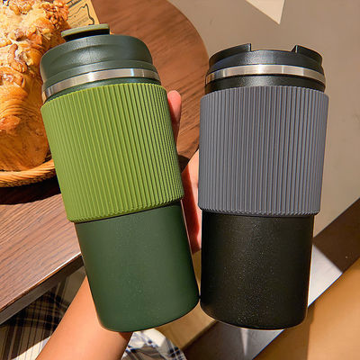 450 ml capaciteit roestvrij staal koffiebeker Thermische draagbare reis tumbler lekproof mok
