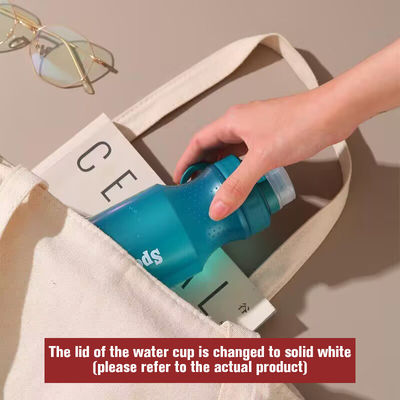 500 ml lekvrije plastic waterfles met aangepast logo en BPA vrij materiaal