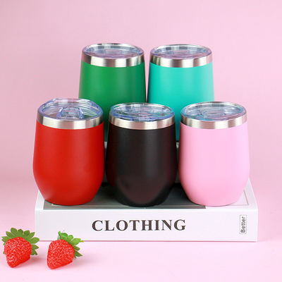 12oz geïsoleerde koffiebekers thermos met dubbelwand roestvrij staal coating
