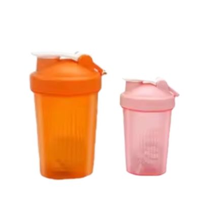 400 ml shaker met stalen bal direct drinkbaar draagbaar waterflesje voor modern design