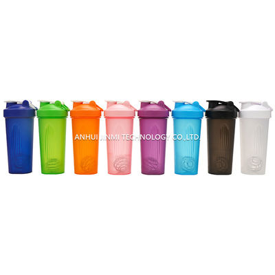 Zilkscherm Logo Printing 500ml Gepersonaliseerde Shaker Waterflessen MET Deksel