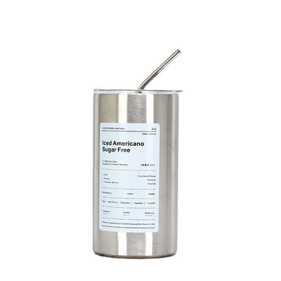 Voorradig Wandelen 320 ml 600 ml thermische dranken Moderne dubbelwandige vacuüm reisbeker