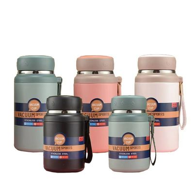 316 roestvrij staal geïsoleerde waterfles 750 ml/1000 ml draagbare lekkagebestendige voor buitensporten