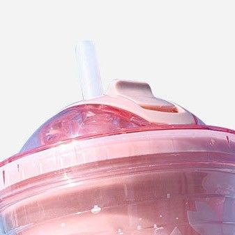 Thermische isolatie Cherry Blossom waterfles 480ml Customized Logo Plastic Tumbler Cup